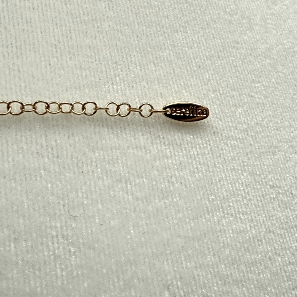 FREE PEOPLE x SERAFINA, SARA - Shell Choker in Neutral Ivory - Picture 11 of 11